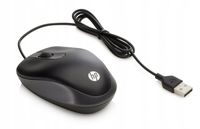 Mysz HP Travel, optyczna przewodowa myszka do laptopa, kompaktowy rozmiar