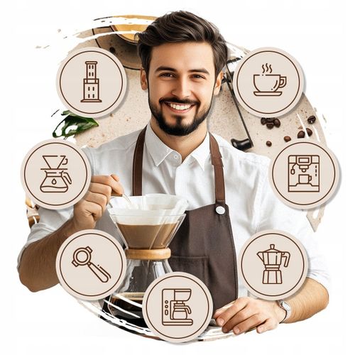 Kawa mielona 100% Arabica Świeżo palona Brazylia Santos 250g na Arena.pl