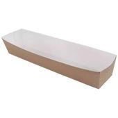 tacka papierowa głęboka hot dog 21 x 4 x 3,5 cm 100 szt.