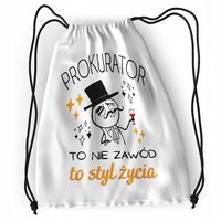 Plecak Prokuratora Sportowy Szkolny Worek Torba Z Nadrukiem Ze Zdjęciem
