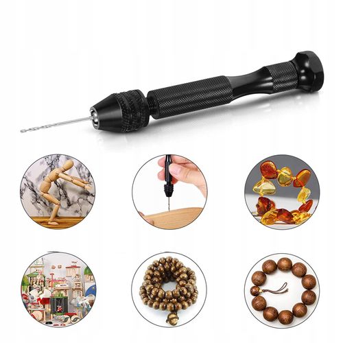 PRECYZYJNA MINI WIERTARKA RĘCZNA WIERTŁA 0.5-3mm na Arena.pl