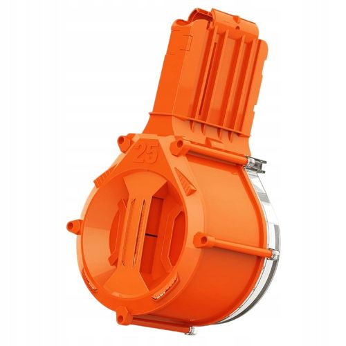 BLASTER SQUAD PISTOLET AUTOMAT MODUŁOWY MAGAZYNEK NA 25 STRZAŁEK +DODATKI na Arena.pl