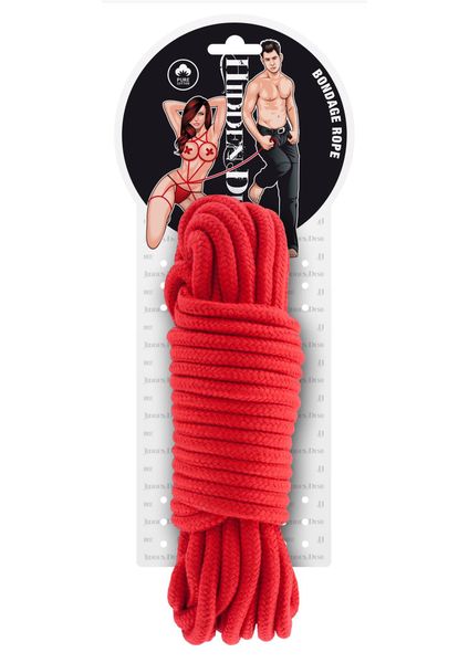 Bondage Rope 10M Red zdjęcie 2