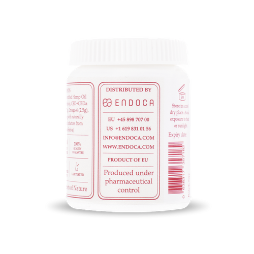 Kapsułki Konopne CBD+CBDa 15% (1500mg) - ENDOCA na Arena.pl