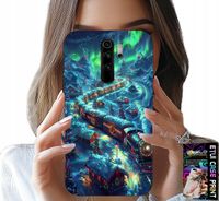 ETUI DO XIAOMI REDMI 9 - POCIĄG, EKSPRES ŚWIĄTECZNY WZORY + SZKŁO