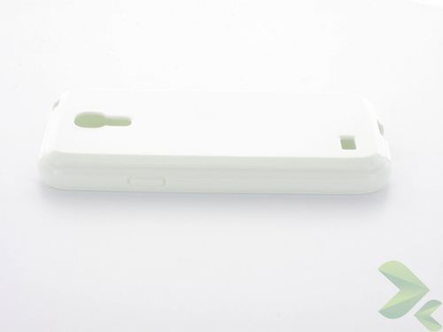Geffy - Etui Samsung Galaxy S4 Mini TPU solid color white na Arena.pl