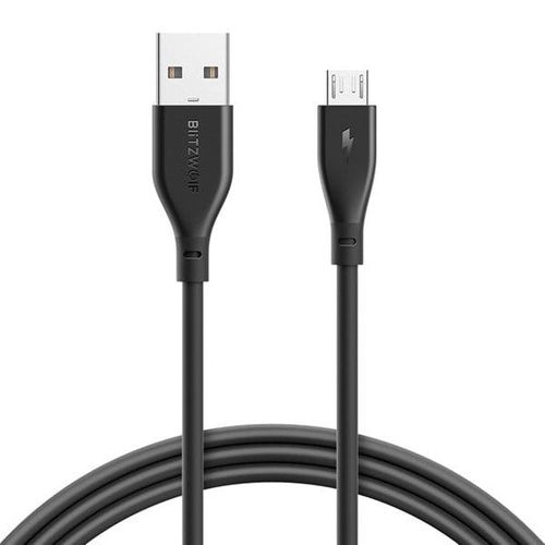 Kabel Micro USB AmpCore II BlitzWolf BW-MC11 1m czarny na Arena.pl