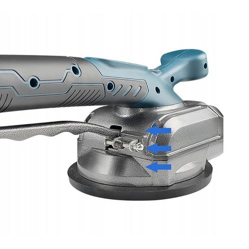 PRZYSSAWKA WIBRUJĄCA DO PŁYTEK WIBRATOR DO POZIOMOWANIA 2xAKU MOCNA 21V PRO na Arena.pl