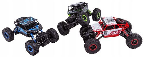Samochód Rock Crawler BAGGY Auto na PILOT ZDALNIE STEROWANE 1:18 4WD 2.4GHz na Arena.pl