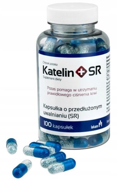 Katelin SR+ Potas O Przedłużonym Uwalnianiu 100 Kapsułek zdjęcie 3