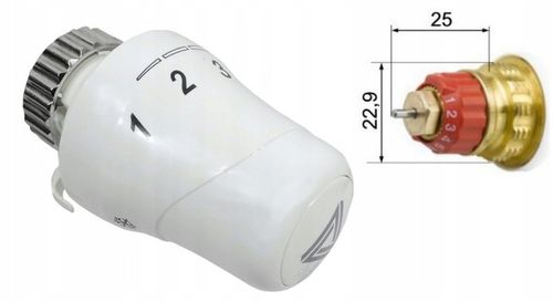 GŁOWICA TERMOSTATYCZNA Z CZUJNIKIEM CIECZOWYM COSMO V danfoss trinnity na Arena.pl