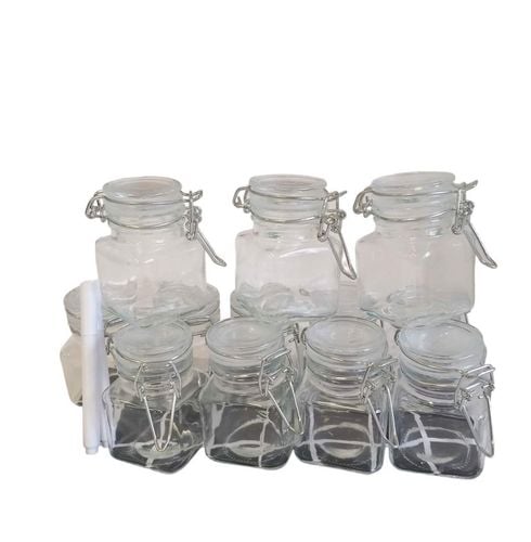 12 Mini  Szklanych Słoiczków na Przyprawy 100ml na Arena.pl