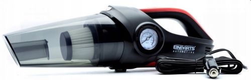 ODKURZACZ SAMOCHODOWY Z KOMPRESOREM POMPKA 12V na Arena.pl