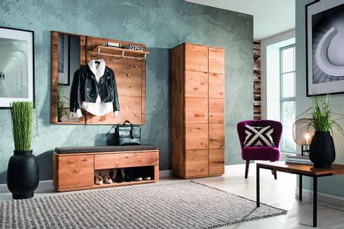 Ławka dębowa do przedpokoju Orio na Arena.pl