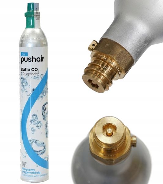Nabój CO2 do saturatora PUSHAIR DAFI zdjęcie 1