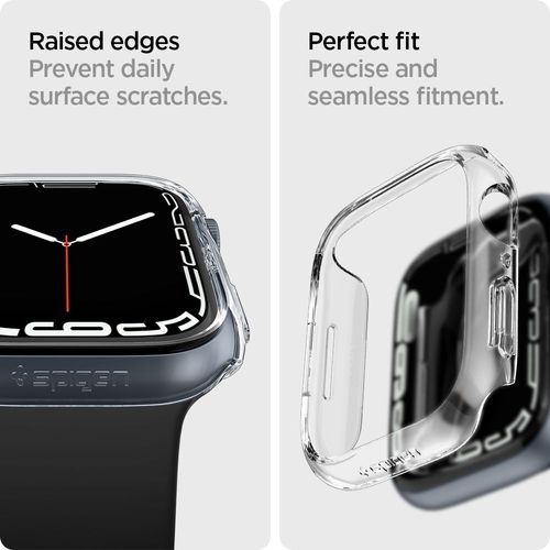 spigen thin fit apple watch 7 / 8 / 9 (45 mm) crystal clear na Arena.pl