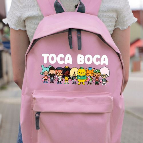 Zestaw do Szkoły Różowy Plecak + Piórnik + Pin TOCA BOCA na Arena.pl