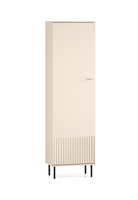 Szafa Garderoba Ryflowana 1- Drzwiowa 1D 55 cm Kaszmir ZOFIA ML