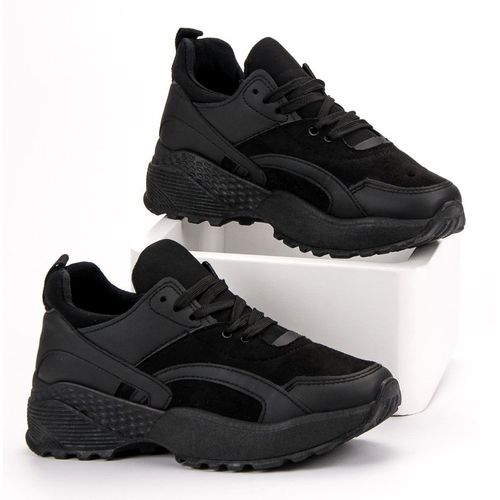 Czarne Sneakersy Na Platformie r.40 na Arena.pl