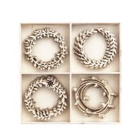 KSZTAŁTY Z DREWNA RAMKI 20 SZT SPDN-028 DP CRAFT