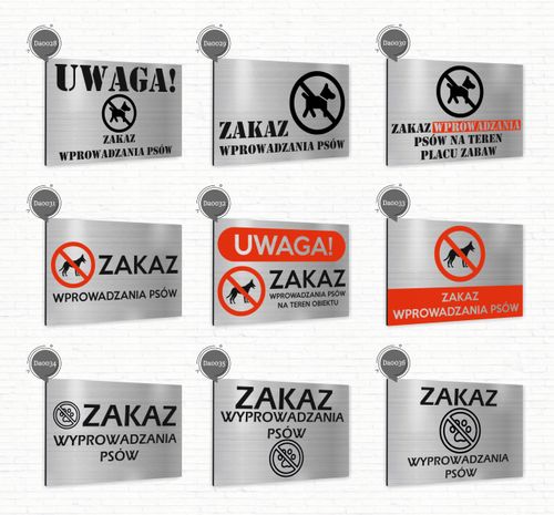 Tabliczka znak informacyjny 20x15 PARKING Nierdzewna SREBRNA Nadruk UV na Arena.pl