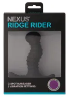 nexus ridge rider+ black - masażer punktu prostaty, 6 trybow, silikon