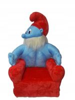 FOTEL PLUSZ ROZKŁADANY FOTELIK MASKOTKA DLA DZIECI