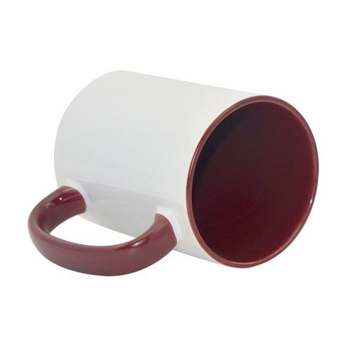 Kubek MAX 450ml FUNNY Bordowy Sublimacja Termotransfer zdjęcie 1