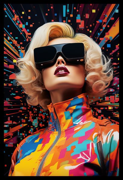 Plakat 30x45cm Retro Futuryzm zdjęcie 2