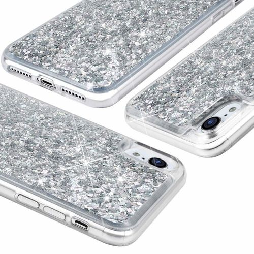 Etui Liquid Iphone X Srebrne na Arena.pl