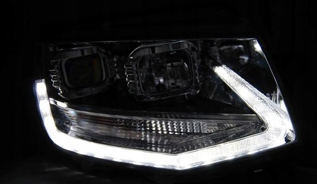 LAMPY REFLEKTORY VW T6 15- LED DO JAZDY DZIENNEJ zdjęcie 5