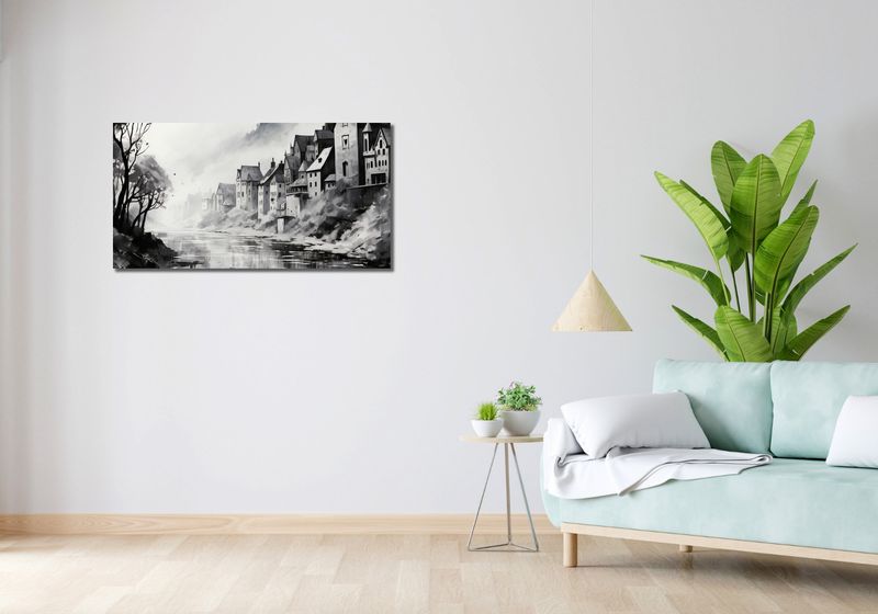 Obraz 100x50cm Mglisty Refleks zdjęcie 2