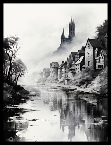 Plakat 30x40cm Mglisty Refleks na Arena.pl