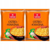 Vifon Zupa błyskawiczna ostro-kwaśna 70 g x 2 sztuk