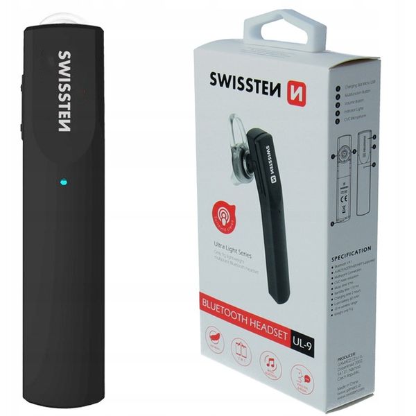 SWISSTEN Słuchawka Bluetooth zestaw słuchawkowy zdjęcie 7