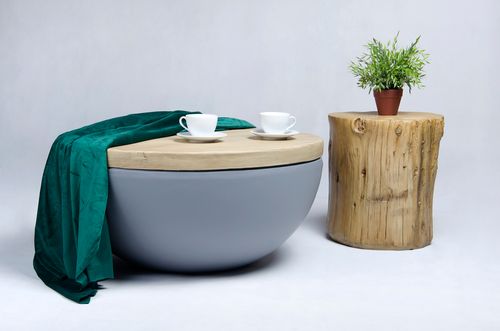 Stołek STUMP, pień drewna na Arena.pl