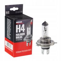 Żarówka H4 12V 60/55W P43T - Homologacja E4, Wysoka Jakość