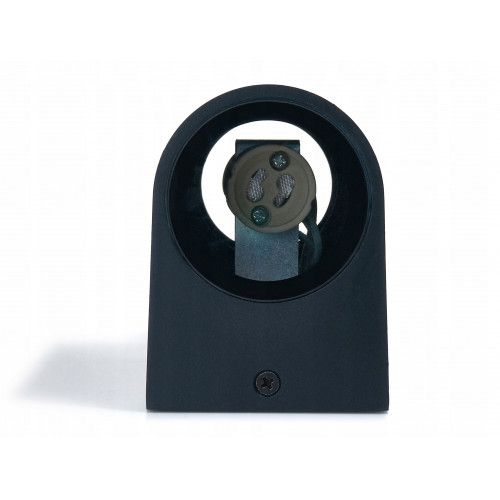 NOWOCZESNY KINKIET ZEWNĘTRZNY LED GU10 CZARNY IP44 na Arena.pl