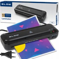 SZYBKI LAMINATOR A4 LAMINARKA URZĄDZENIE DO LAMINOWANIA NA GORĄCO LAMINACJA