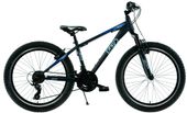 Rower 24 KANDS LORENZO SHIMANO GRAFITOWO-BŁĘKITNY