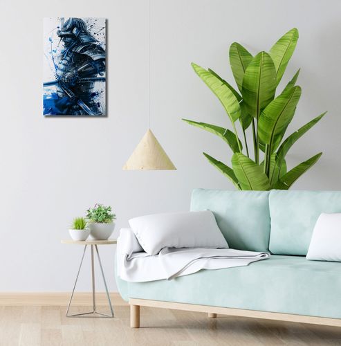 Obraz 30x50cm Samuraj w Błękicie na Arena.pl