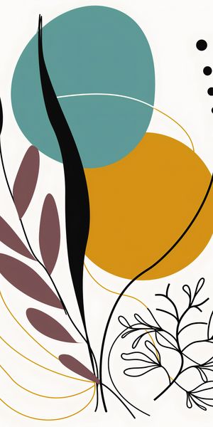 Plakat 50x100cm Akwarelowe Przebudzenie zdjęcie 1