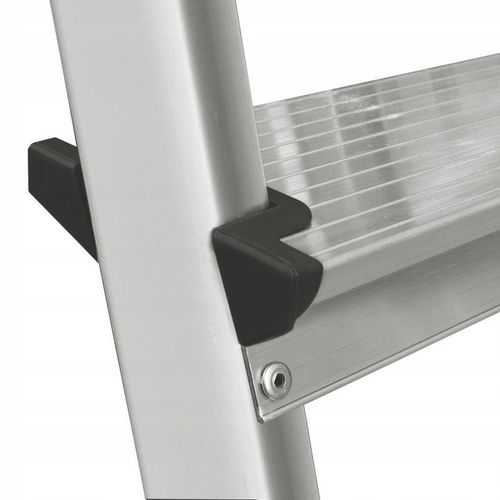 Drabina aluminiowa jednostronna 4 stopnie wytrzymałość 125 kg Magazynuj na Arena.pl