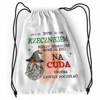 Plecak Dla Rzecznika Sportowy Szkolny Worek Torba Z Nadrukiem Ze Zdjęciem