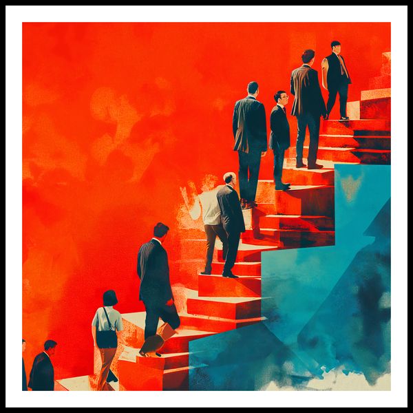 Plakat 100x100cm Metafory Sukcesu zdjęcie 3