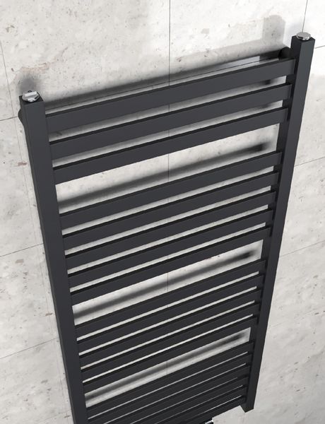 Grzejnik łazienkowy ROYAL-MIDDLE 500x530 CZARNY zdjęcie 5