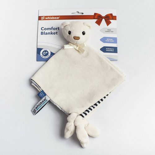 WHISBEAR DouDou Kocyk Przytulanka Miś Biały na Arena.pl