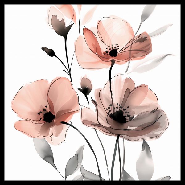 Plakat 40x40cm Subtelny Okaz zdjęcie 2