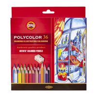 kredki ołówkowe polycolor 36 kolorów koh-i-noor