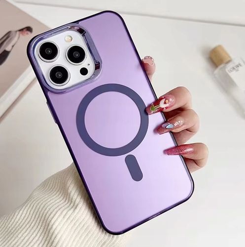 Etui do IPHONE 13 PRO MAX magsafe obudowa matowy kolory +folia ochronna TPU na Arena.pl